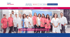 Desktop Screenshot of centre-medical-stmichel.com